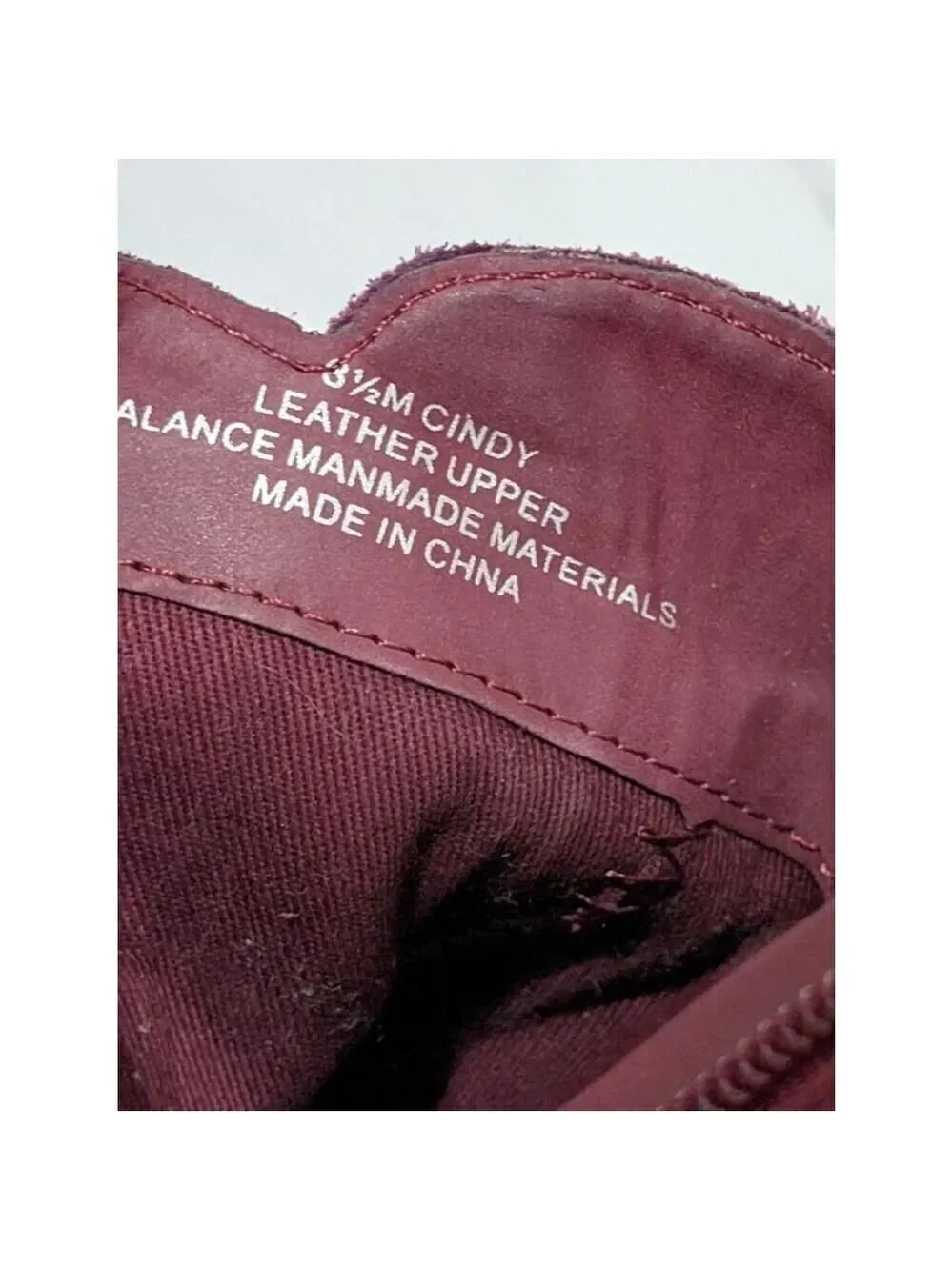 Crown Vintage Women's  Burgundy Suede Ankle Boots 8.5